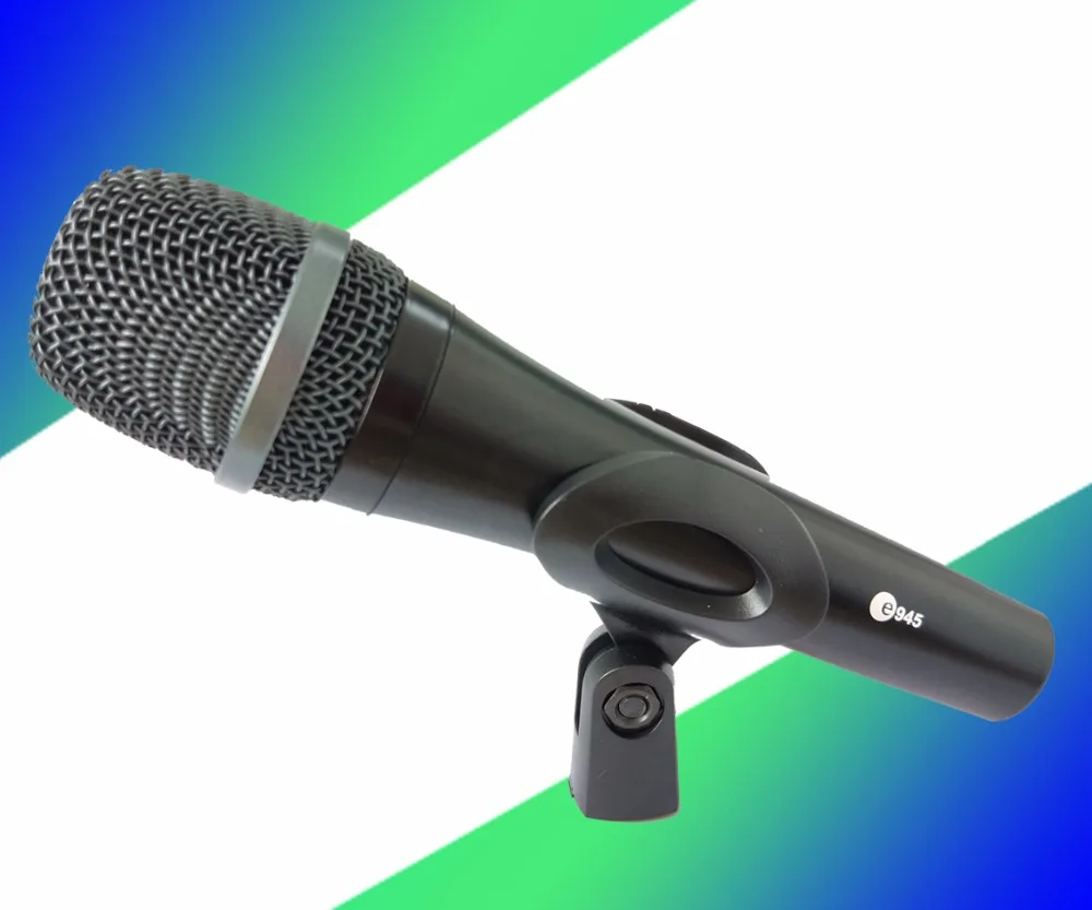in stock lowprice Top Quality E945 Professional Dynamic Super Cardioid Vocal Wired font b Microphone b