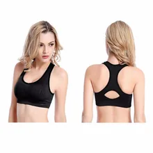 Женский амортизирующие Быстрый Fast Dry тренажерный зал Фитнес работает спортивный бюстгальтер без косточек полная чаша спортивный жилет нижнее белье Лучшая цена