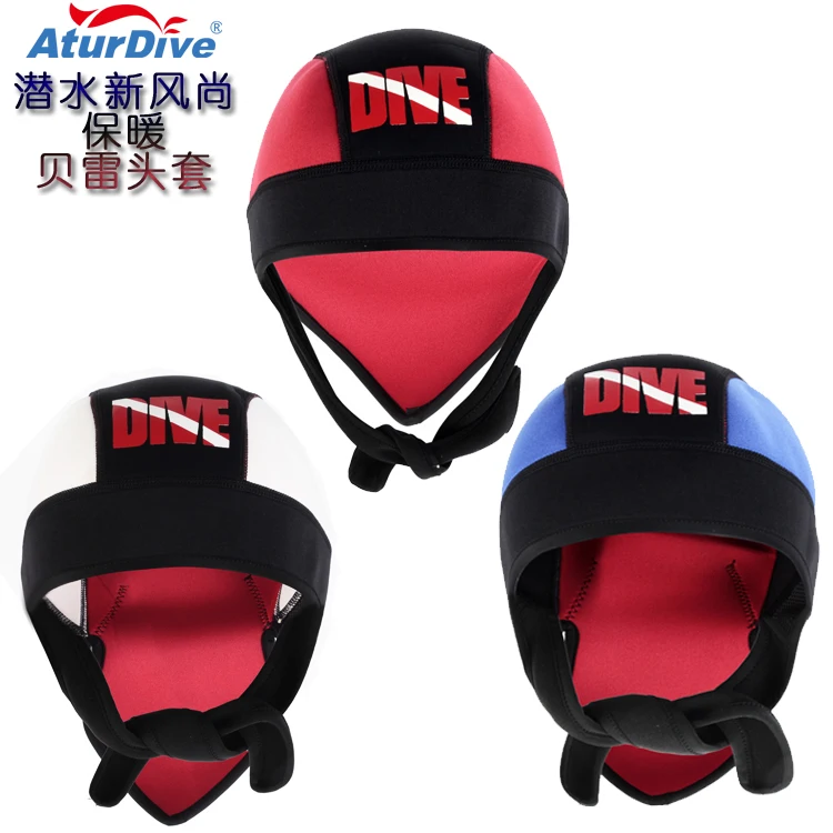 Diving diving swimming cap scarf Beret new warm personality diving