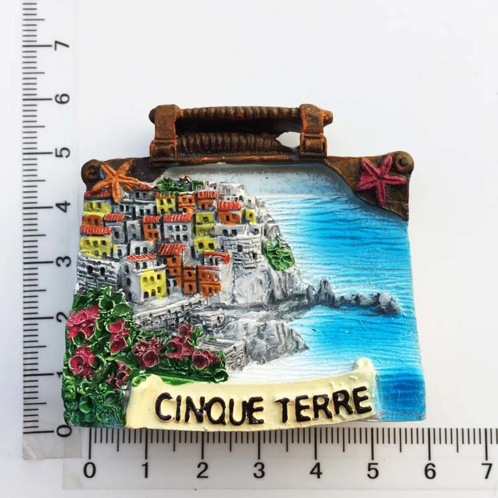 BABELEMI 1 шт. креативный Итальянский Сувенир Cinque Terre для путешествий магниты на