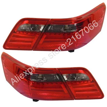 

Tail Lights LED fits TOYOTA CAMRY 2006 2007 2008 2009 Rear Lamps SET LEFT + RIGHT PAIR - RED STRIPED LED SET