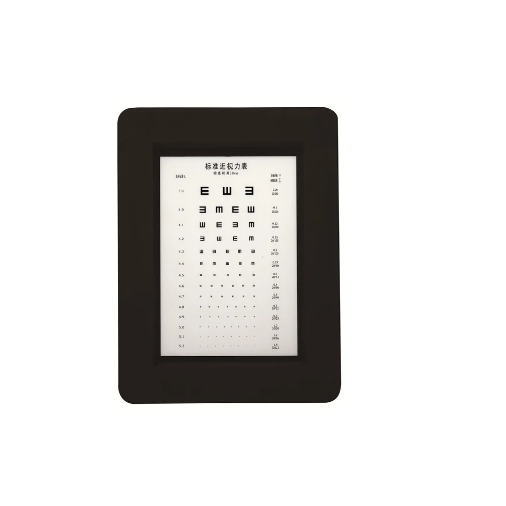 

China best quality optical instrument near visual acuity chart