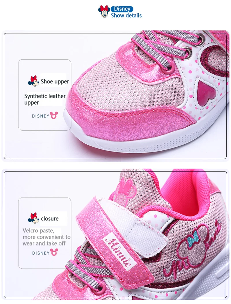 Disney/детская обувь с Микки Маусом для мальчиков; модная новая обувь; дышащая Нескользящая удобная обувь; кроссовки; Размеры 26-37