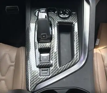 

ABS Matte and Carbon fibre For 2017 2018 Peugeot 3008 GT 5008 Car Gears frame panel Decoration Cover trim Accessories Styling