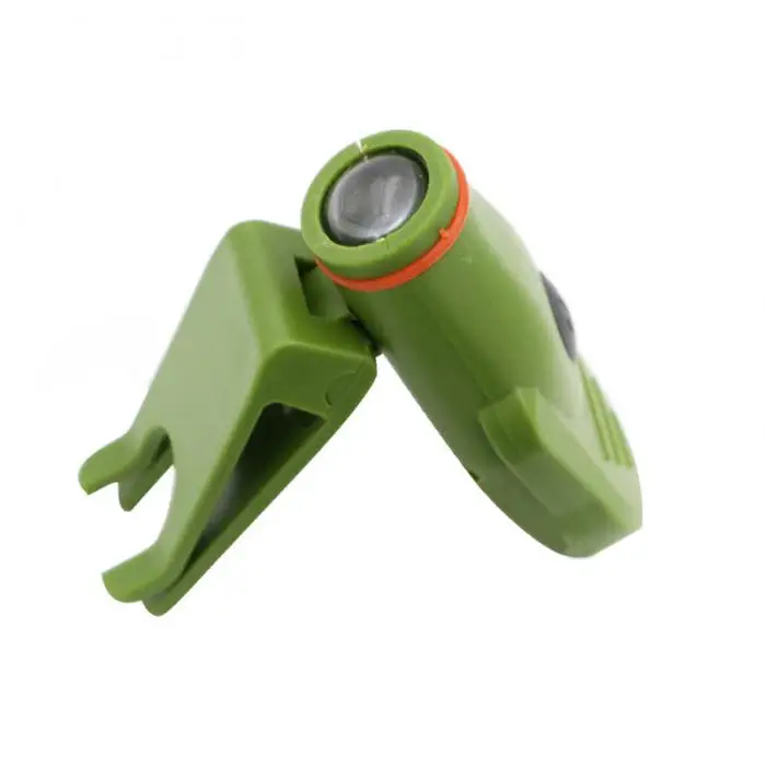 New LED Outdoor Cap Clip Lamp Portable Hat Light Headlight Headlamp For Camping Fishing Hiking JDH99