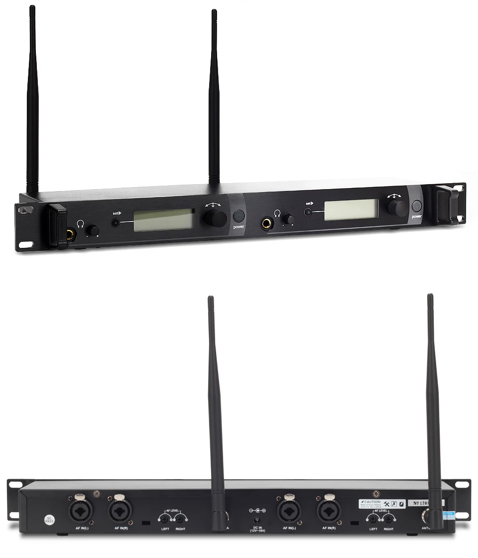 Wireless Recording studio Monitor System  In Ear UHF Wireless Headset Transmitter Receiver stage Monitor5
