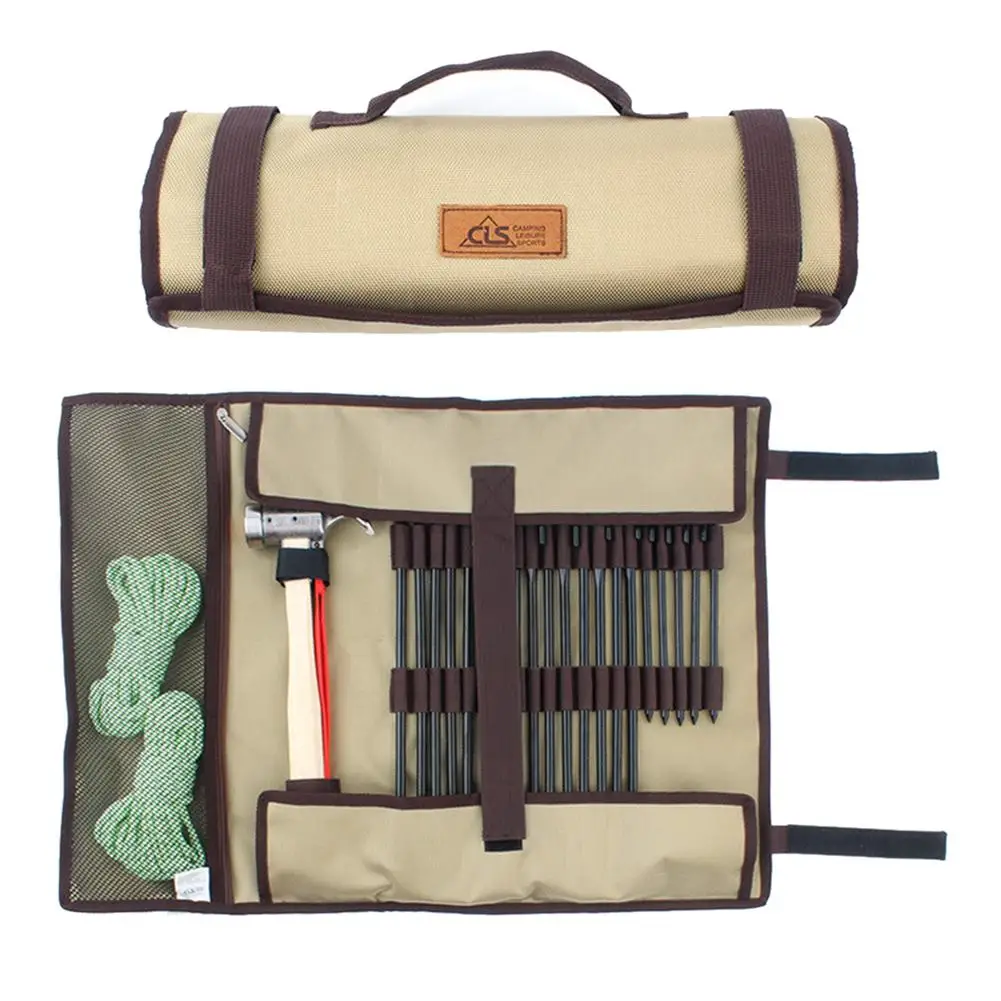 

Men Women's Travel Organization Tent Nail Hammer Portable Storage Bags Handbag Pouch Accessories Supplies item Products