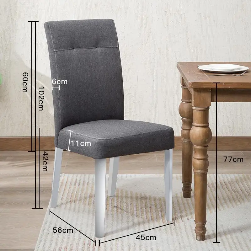 Скандинавский обеденный стул современный минималистичный стул табурет для ресторана отеля кафе креативный тканевый стул - Цвет: style 2