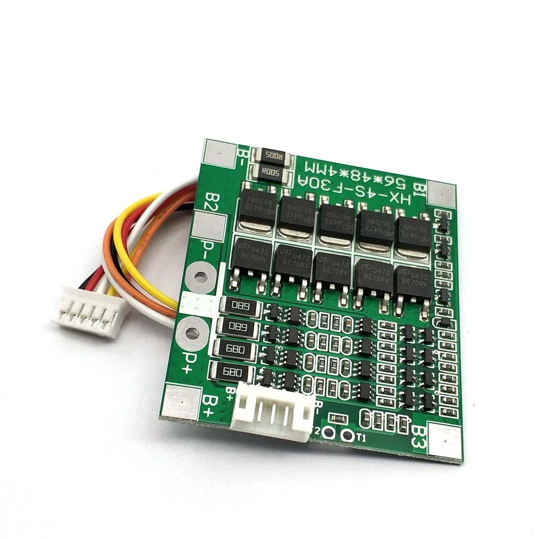 

4S 30A 14.8V W/Balance 3.2V LiFePo4 LiFe 18650 Battery BMS Protection PCB Board