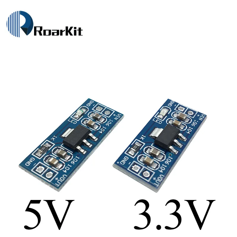 10 шт./партия AMS1117 3,3 В 5 в модуль питания AMS1117-5.0V модуль питания AMS1117-3.3V