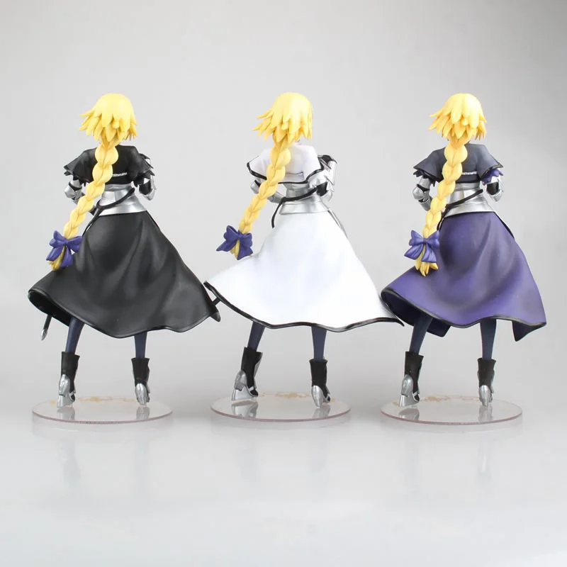 Экшн фигурки Fate Apocrypha Jeanne D'ARC линейка Joan Of Arc ПВХ Фигурки brinquedos аниме 23 см|Игровые