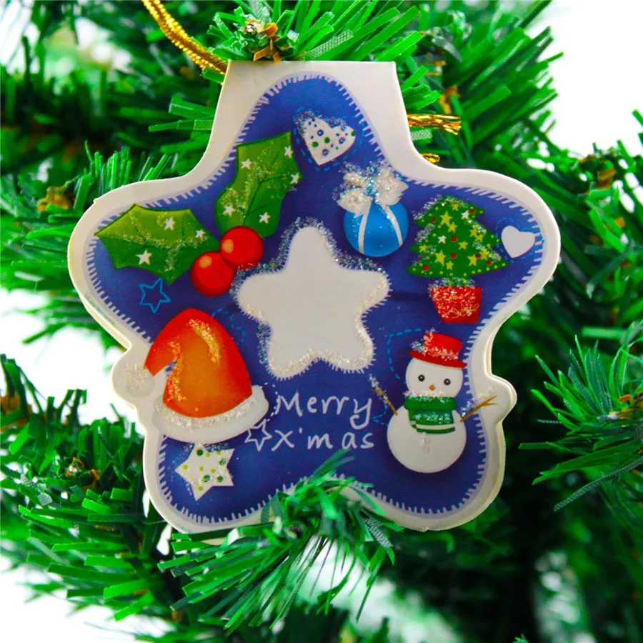 100 шт. подвеска для рождественской елки|shaped postcards|christmas wishes cardscard postcard |