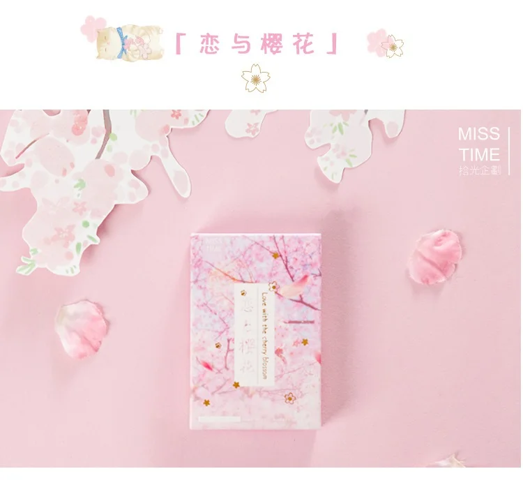 

28 Sheets/Set Novelty Sakura and Love LOMO Card Mini Paper Postcard Message Card Gift Greeting Card