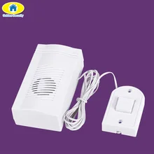 Golden Security Simple Design Wired Alarm Loud Sound Volume Door bell Mini Wired Doorbell Home Electronic Door Bell