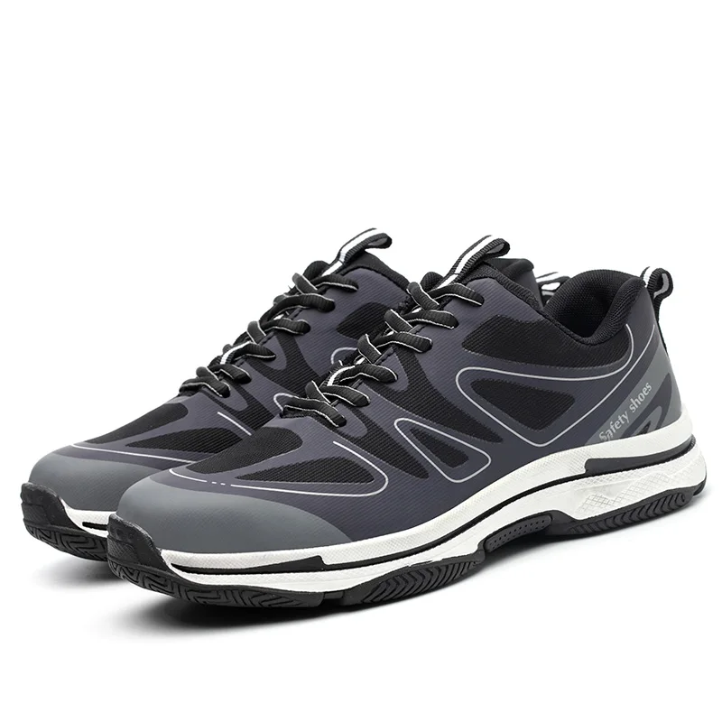 Men Labor Steel Toe Safety Working Shoes Wear Resistant Anti-smashing Breathable Construction Protection Shoes Acecare-F Men Labor Steel Toe Safety Working Shoes Wear Resistant Anti-smashing Breathable Construction Protection Shoes Acecare-F