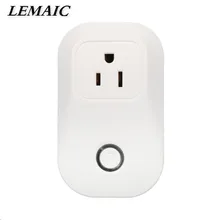 Lemaic Smart Plug Wi-Fi умная розетка w/app Управление Поддержка Amazon Alexa голос Управление или IOS Android-смартфон Планшеты США Plug