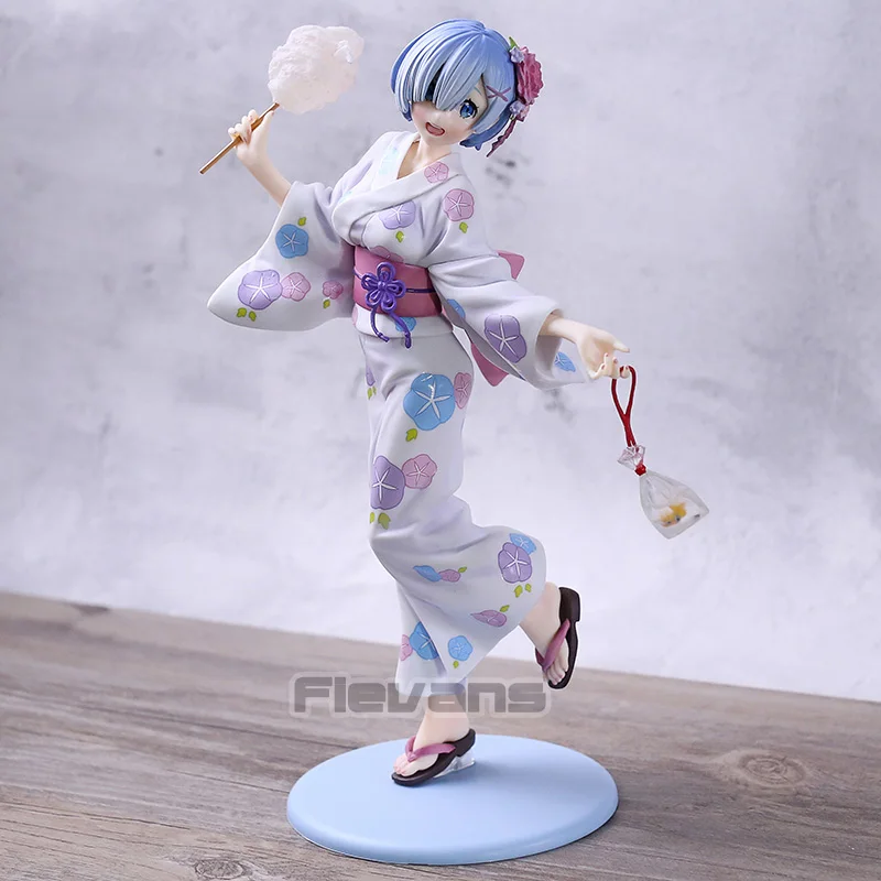 Re: запуск жизни в другом мире от Zero Rem Yukata Ver. ПВХ фигурка аниме девушка Коллекция