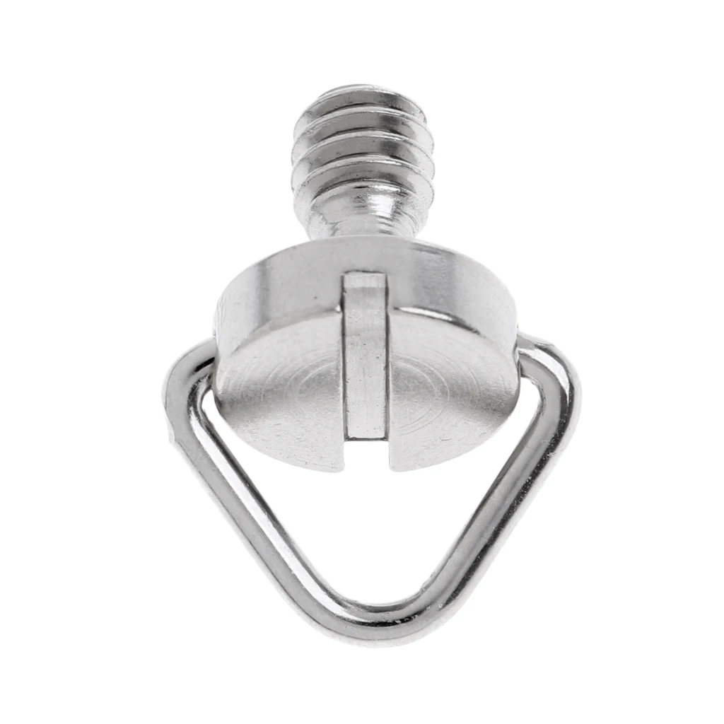 MagiDeal 3pcs Stainless Steel Replacment Scuba Diving Camera Base Tray Screw Adaptors Snorkeling Water Sports Gear Replacement