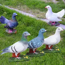 Simulation pigeon resin crafts garden landscape outdoor sculpture gardening design garden courtyard decoration garden home