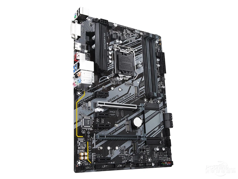 Gigabyte B360 HD3P материнская плата LGA 1151 DDR4 DVI VGA B360 Micro ATX настольная материнаская плата