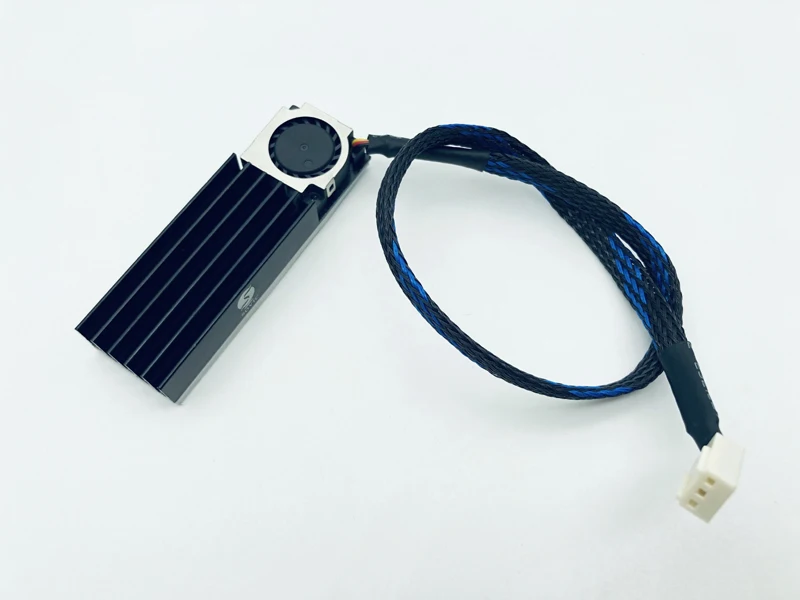 Вентилятор охлаждения военный корабль вентилятор NVME NGFF M.2 радиатора 2280 ssd металлический лист Термальность проводимость Кремниевая пластина охлаждающий вентилятор радиатора