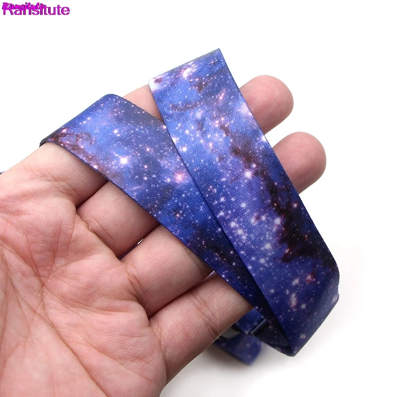 Цветной ремешок для мобильного телефона со звездным рисунком шеи ID карта usb