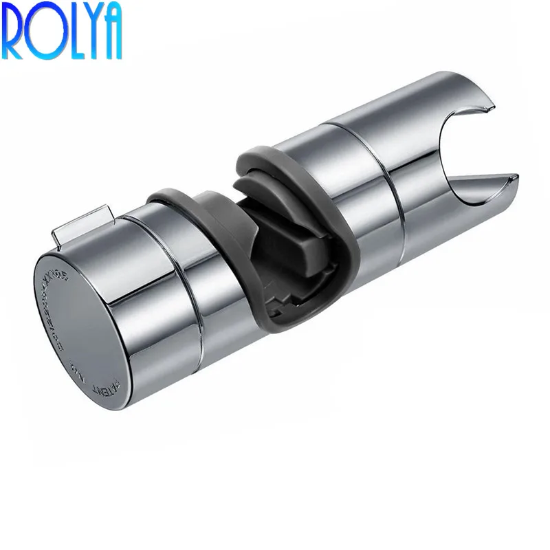 

ROLYA Shower Rail Holder Replacement Hand Shower Bracket for Slide Bar Adjustable 18-25MM