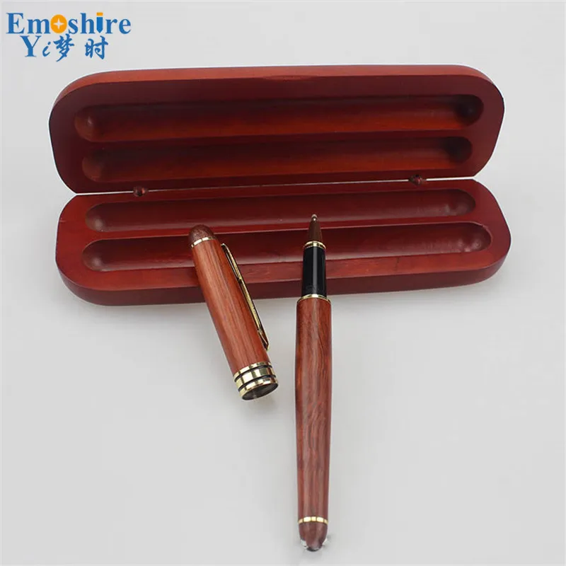 Emoshire Rosewood mahogany ballpoint pen creative custom ballpoint pen factory wholesale volume large shipping (6)