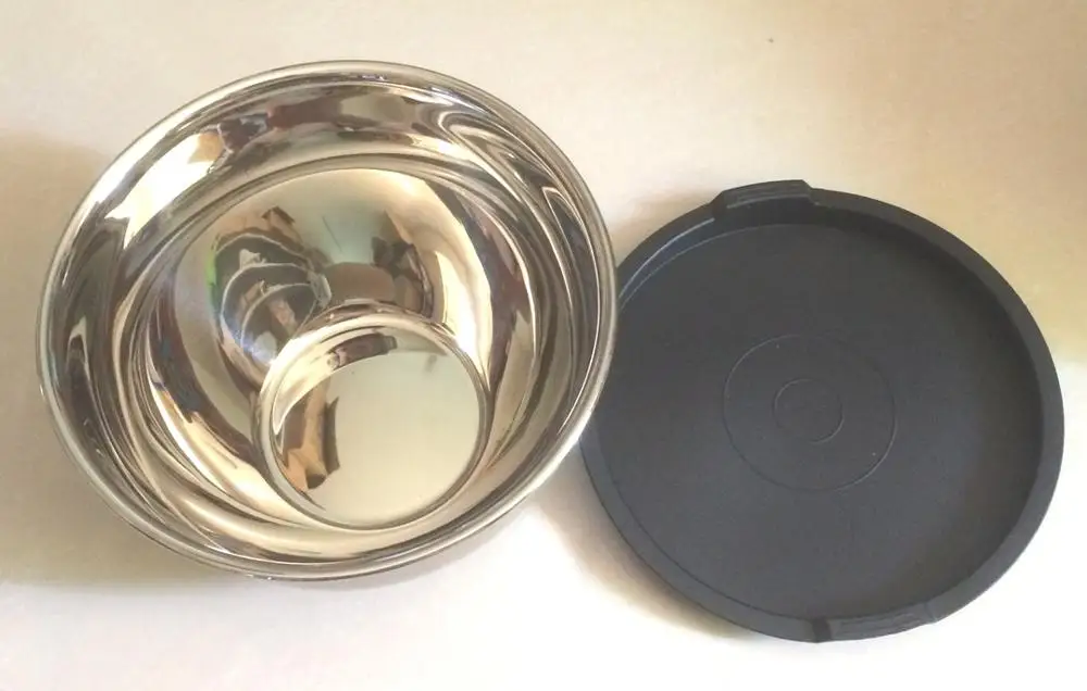 2qt 8 cup Миска для смешивания из нержавеющей стали с крышкой(2qt, 3qt, 4qt - Цвет: 2qt 8 cup