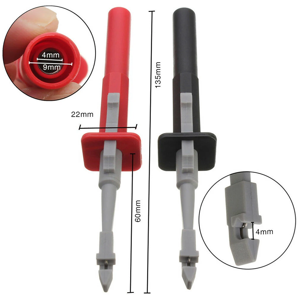 2Pcs/set Safety Test Clip Insulation Piercing Probes for Car Circuit Detection Diagnostic Tool circuit tester circuit detector
