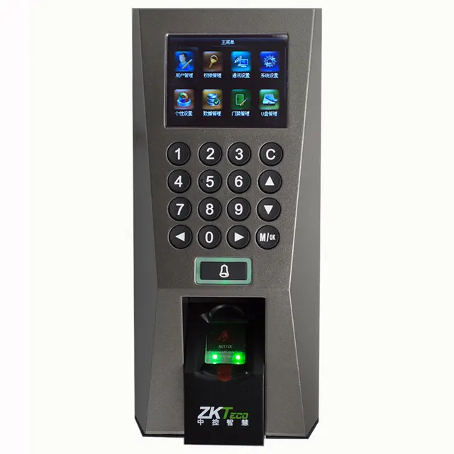 ZK F18 Fingerprint Access Control Fingerprint Time Attendance Door