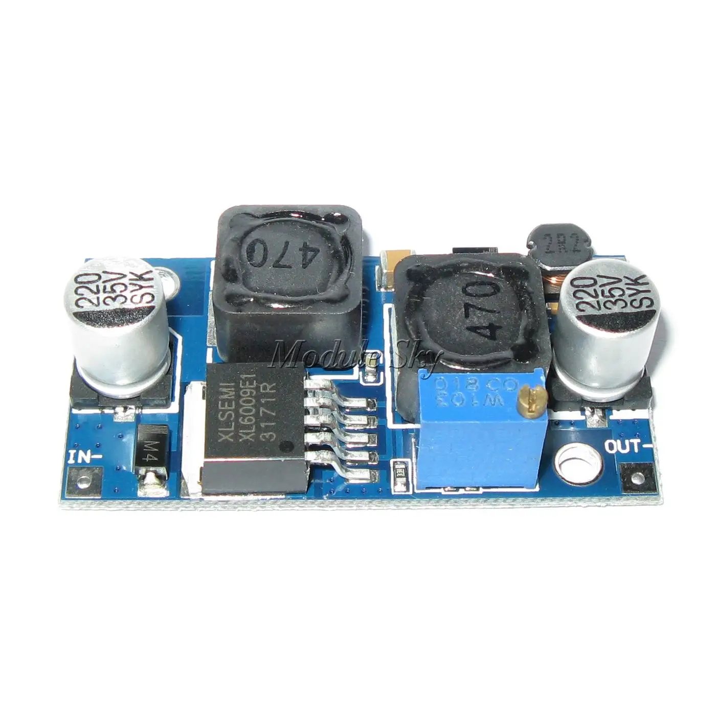 

DC-DC Auto Boost Buck adjustable Step Down Converter XL6009 Module Solar Voltage High Switching Frequency