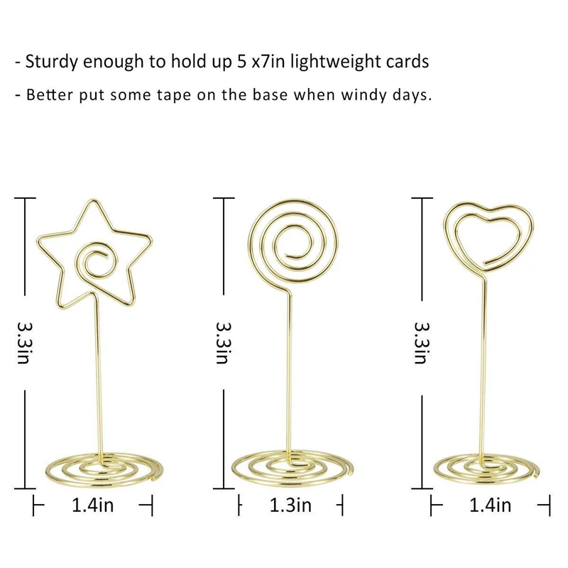 30 упаковок расположение столиков держатель карты, 3,3 дюймов настольная линия сердце кольцо созвездие логотип расположение визитная карточка номер p