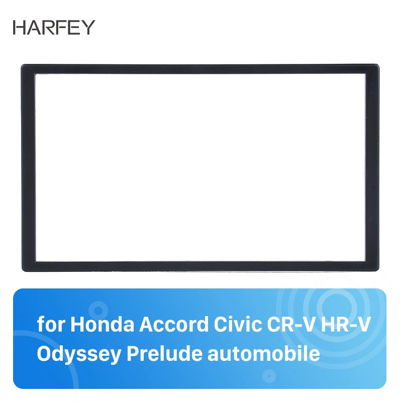 Универсальный автомобильный радиоприемник Harfey двойной DIN 173*98 мм комплект