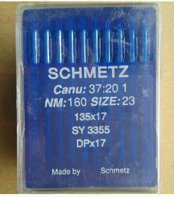 100 шт. DP* 17 иглы для высокосвинцовой промышленной швейной машины/бренд Schmetz