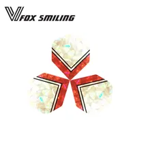 Fox Smiling, новинка, 30 шт., 2D, крутая, стандартная Дротика, полеты, хорошая Дротика s, полёт, для улицы, профессиональная, крыло, хвост, Дротика s, аксессуары
