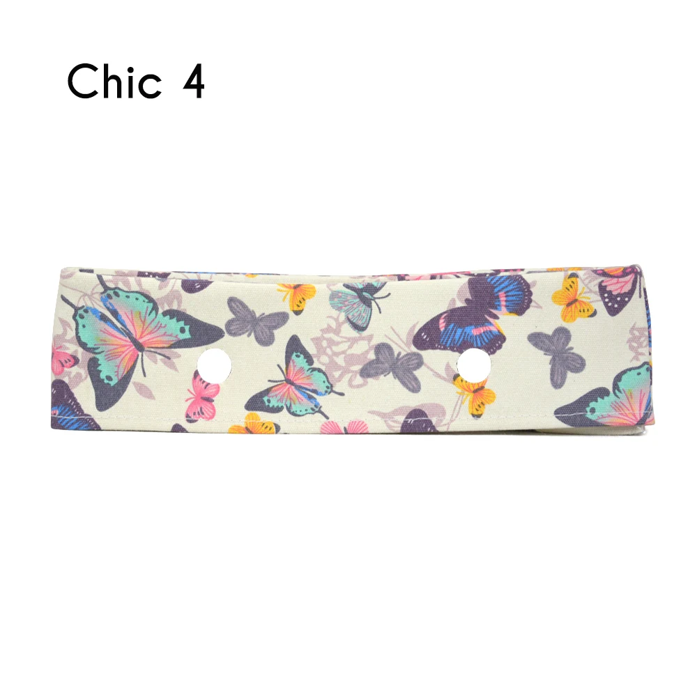 TANQU, новинка, летняя цветочная ткань, отделанная хлопковой тканью, тонкое украшение для Ochic Obag, сумка O Bag Body для лета и осени - Цвет: Chic 4