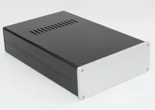 WF1102 Aluminum Chassis Power Amplifier Case DIY Enclosure Cabinet W195xH70xD310