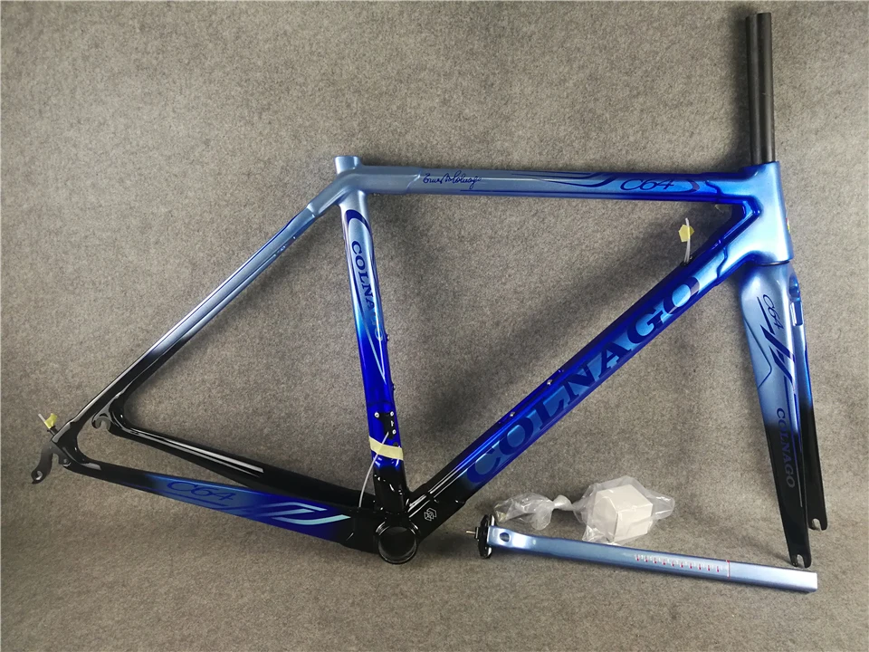 Карбоновая рама для велосипеда Blue Colnago C64 48/50/52/54/56 см | Спорт и развлечения