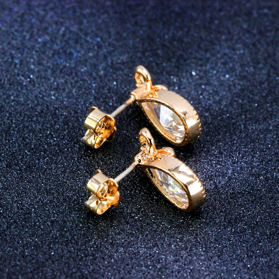 GiftJewelryShop Bronze Retro Style Music Noble Piano Photo Stud Earrings 12mm Diameter