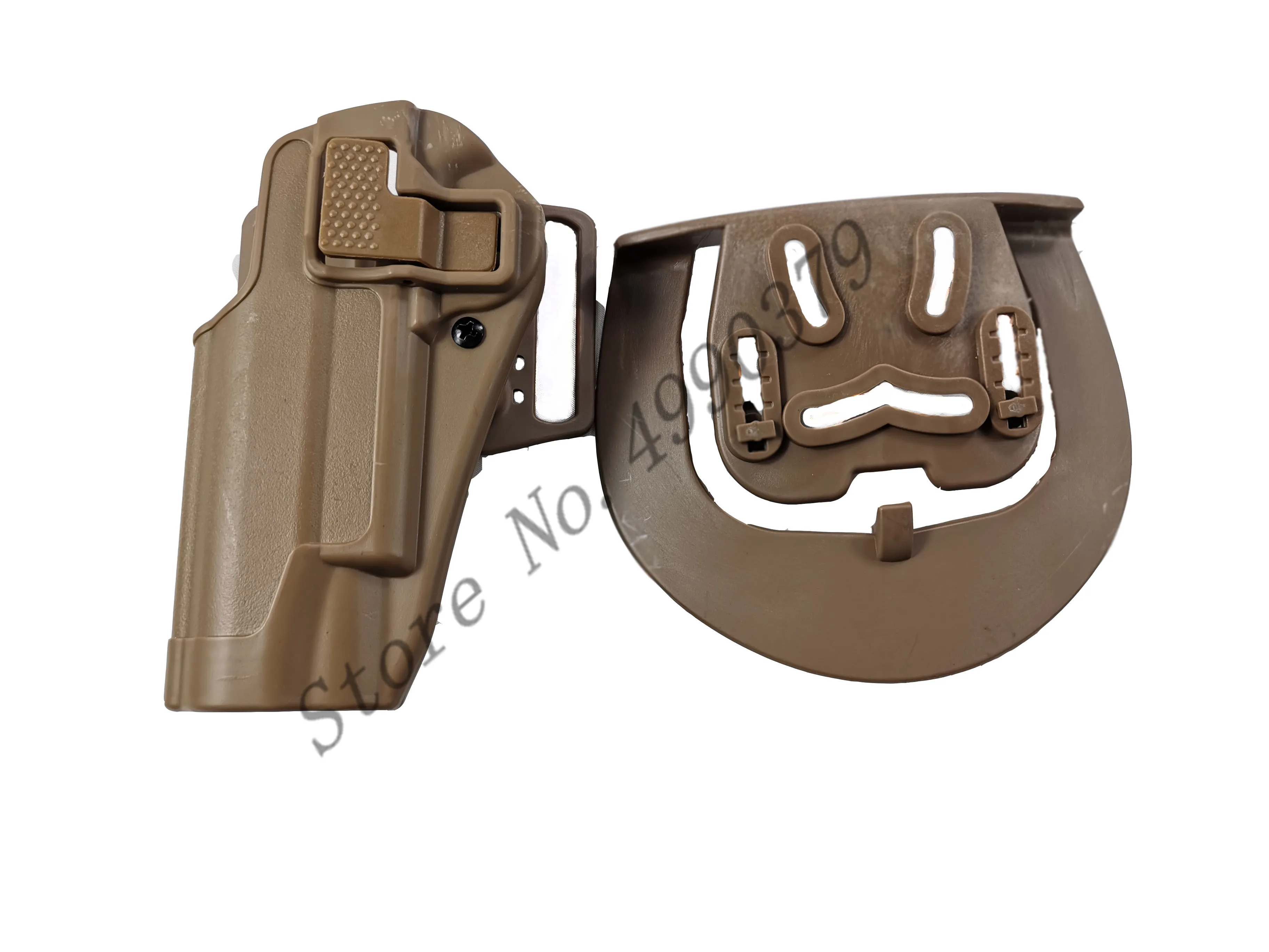 

CQC Military Tactical Airsoft Hunting Gun Holster Left Hand Belt Holster w/ Paddle fits Colt 1911