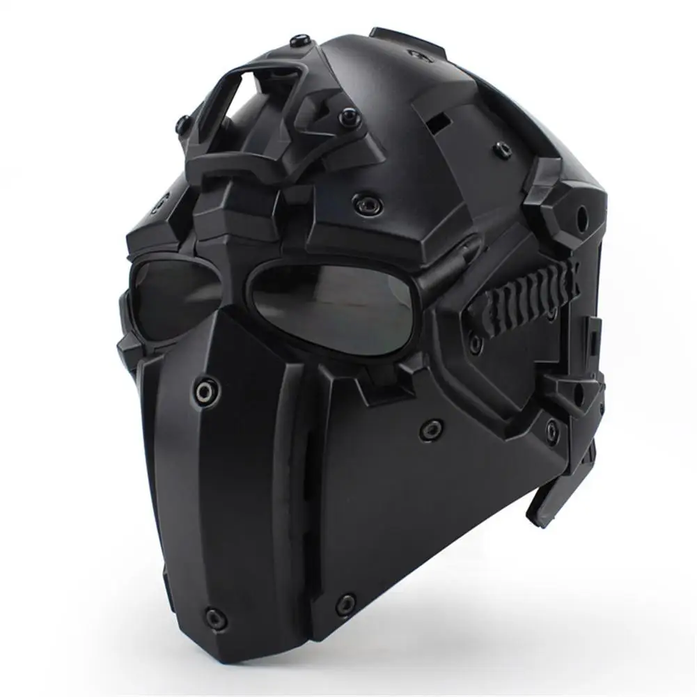 

Outdoor Riding Helmet CS Game Helmet Full Facemask WoSport Helmet Full Mask