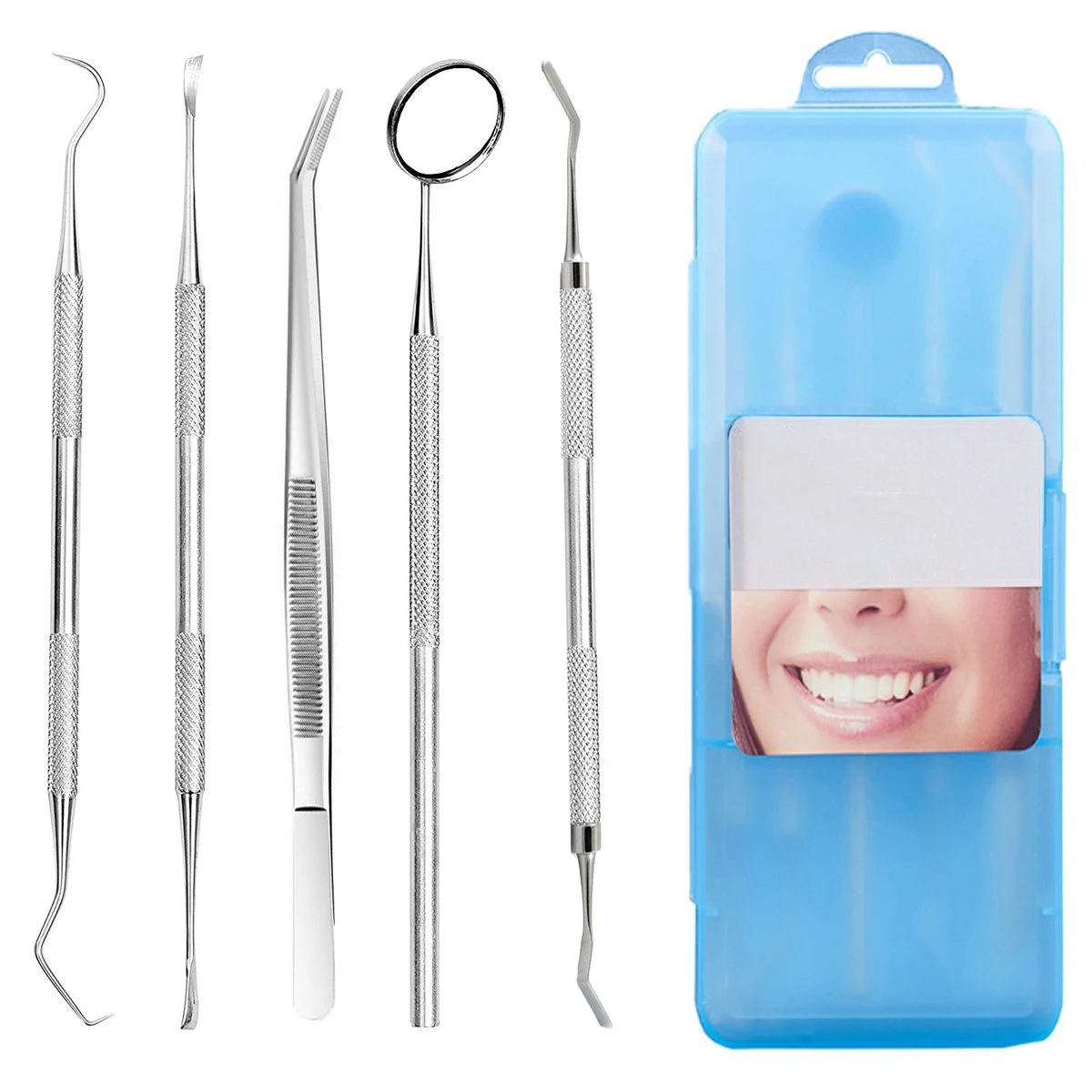 Hot sale 5pcs Stainless Steel Professional Dental Oral Hygiene Tool