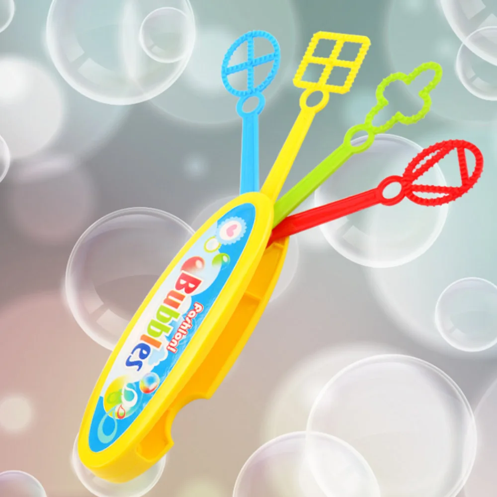 Colorful Bubble Tool Hand-held Storage Blow Soap Stick Stall Toy Children Outdoor Park playground Game Toys | Игрушки и хобби