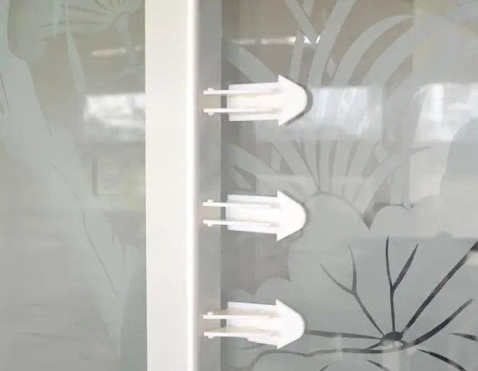 New Style Baby Care Edge Guards Sliding Door Windows Stopper Holder