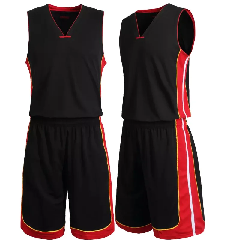 

L-5XL Custom Basketball Clothes training Men Set Jersey with Short Sportwear Suit Basketball Set Maillot De Basket-ball Homme