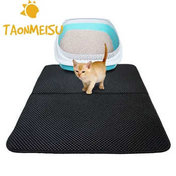 

Cat Litter Trapper Mat Folding Waterproof Honeycomb Sifting Pad Protect Floor and Carpet Eco-friendly Light Weight EVA Foam