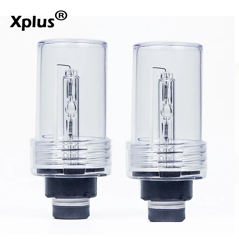 Xplus пластиковые ксеноновые лампы 12 В 55 Вт 35 D2S D2R Ксеноновые Сменные D2C 4300K 6000k 8000K HID