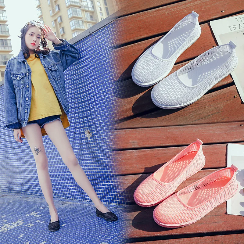 

Women Flats Shoes Embroidery Fisherman Female Shoe 2018 Spring Summer Woman loafers Ladies Driving Shoes for Women