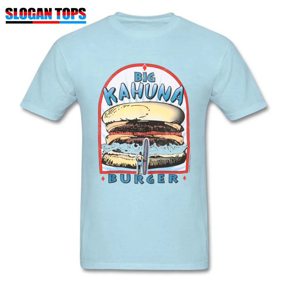 Big Kahuna Burger -5773 Tops Tees Special Round Neck Unique Short Sleeve Pure Cotton Men Tshirts Print T Shirt Big Kahuna Burger -5773 light